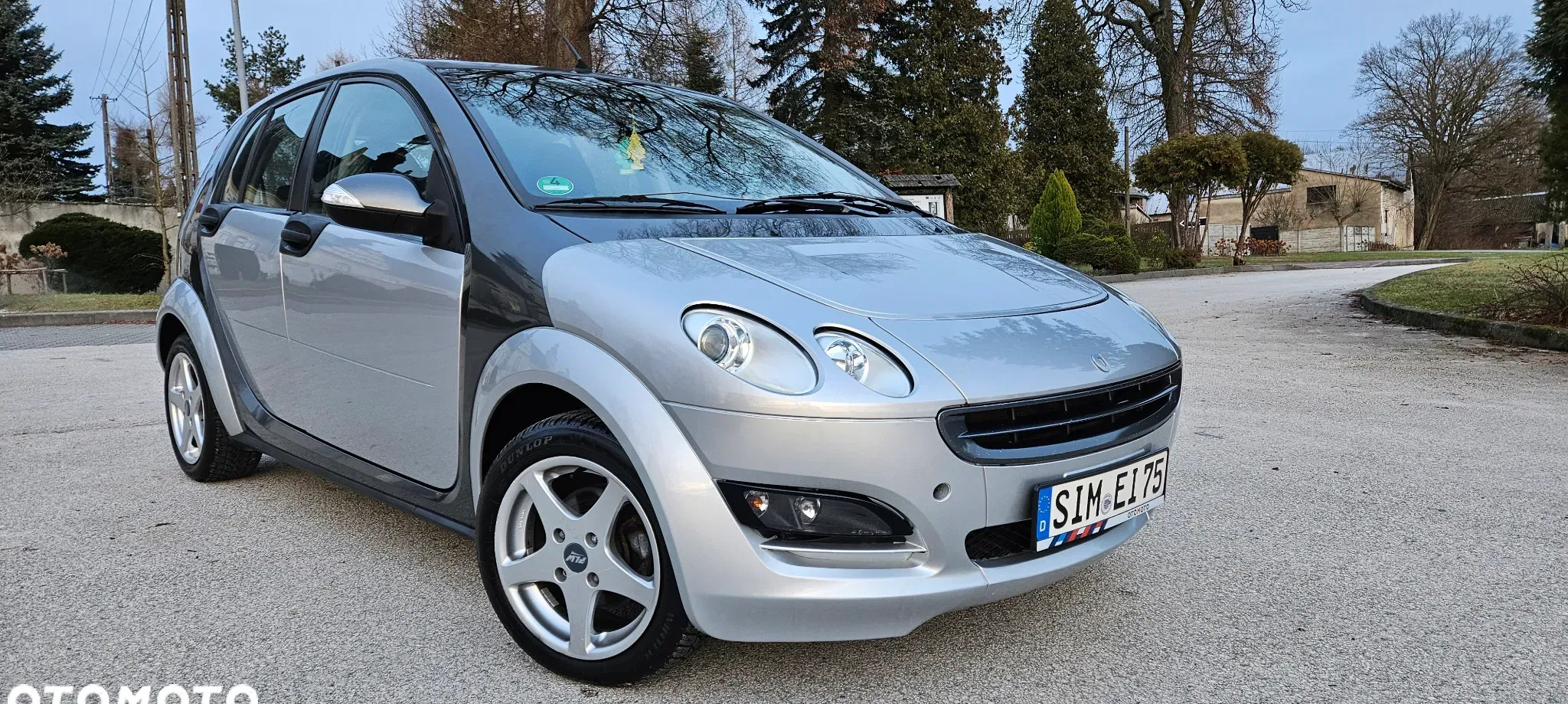 pszów Smart Forfour cena 9999 przebieg: 156500, rok produkcji 2005 z Pszów